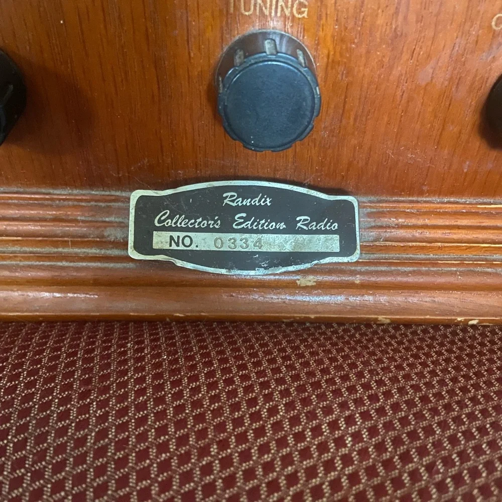 Vintage Randix Collector’s Edition Radio- It works! - Picture 2 of 9